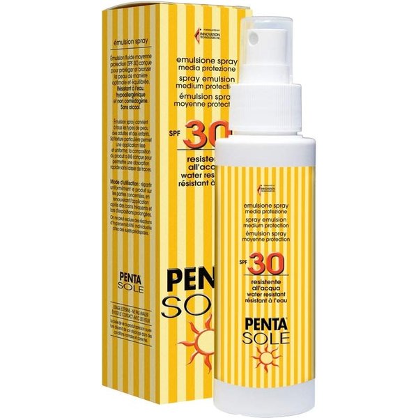 Pentamedical Crema Solare 30 SPF Spray Penta Sole Emulsione Protezione Alta 100 Ml-image