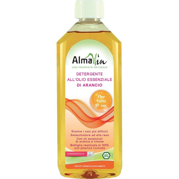 Almawin Detergente Smacchiatore Concentrato Con Olio Essenziale D'arancio 500 Ml-image