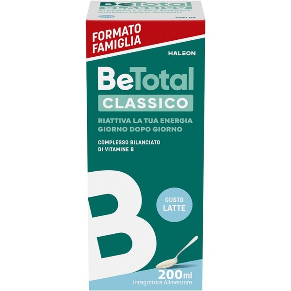 Be-Total Sciroppo 200 Ml Gusto Latte - Integratore Immunostimolante-image