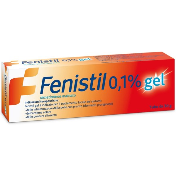 Fenistil 0,1% Gel 30 g - Trattamento sintomatico del prurito-image