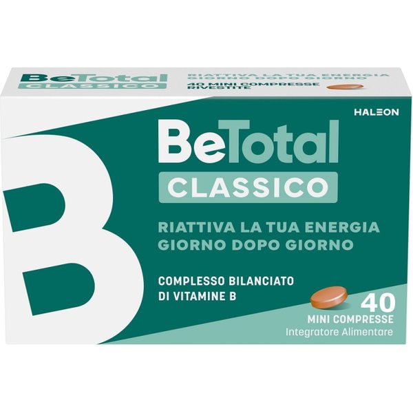 Be-Total Classico 40 Mini Compresse - Integratore Per Il Metabolismo Energetico-image