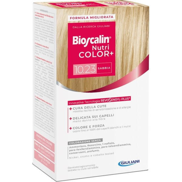 Bioscalin Nutricolor Plus - Colorazione Capelli Permanente N.10.23 Sabbia-image