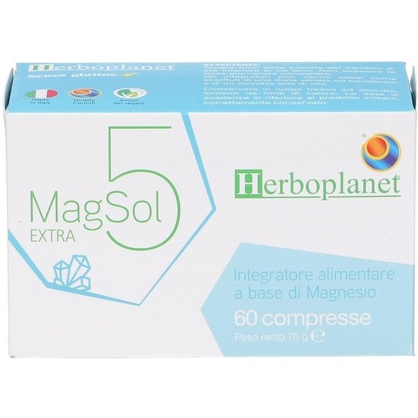 Magsol 5 Extra 60 Compresse - Integratore Di Magnesio-image