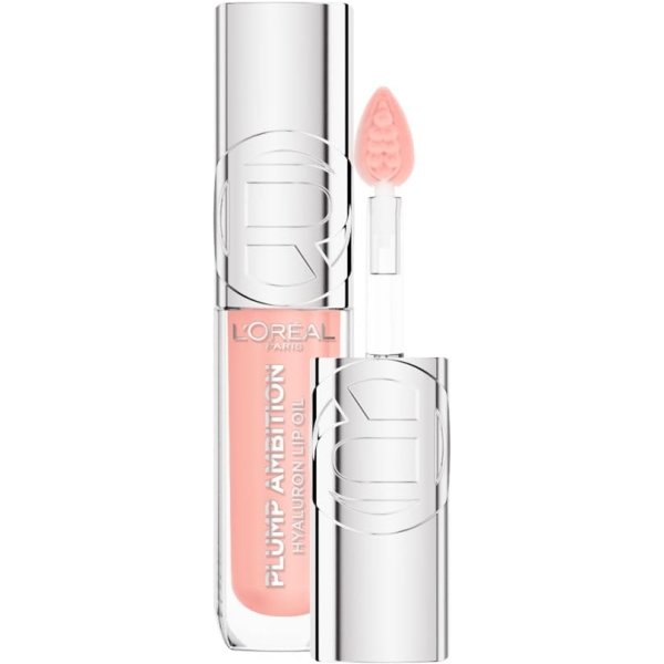 L'oreal Paris Plump Ambition Hyaluron Lip Oil - Olio Labbra Volumizzante N. 201 Milky Nu-image