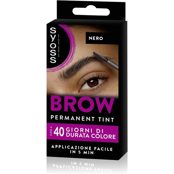 Palette Syoss Brow - Tinta Sopracciglia Permanente Nero 10 Ml-image