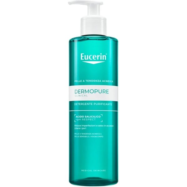Beiersdorf Ag Eucerin Dermopure Clinical - Detergente Purificante Per Pelle Acneica 400 Ml-image