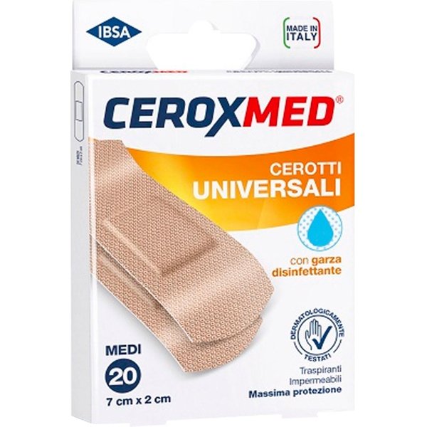 Ceroxmed Cerotti Universali Medi - 20 Cerotti Da 7 X 2 Cm-image