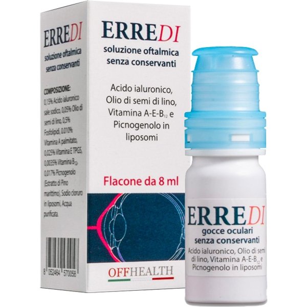 Erredi - Soluzione Oftalmica Idratante 8 Ml-image
