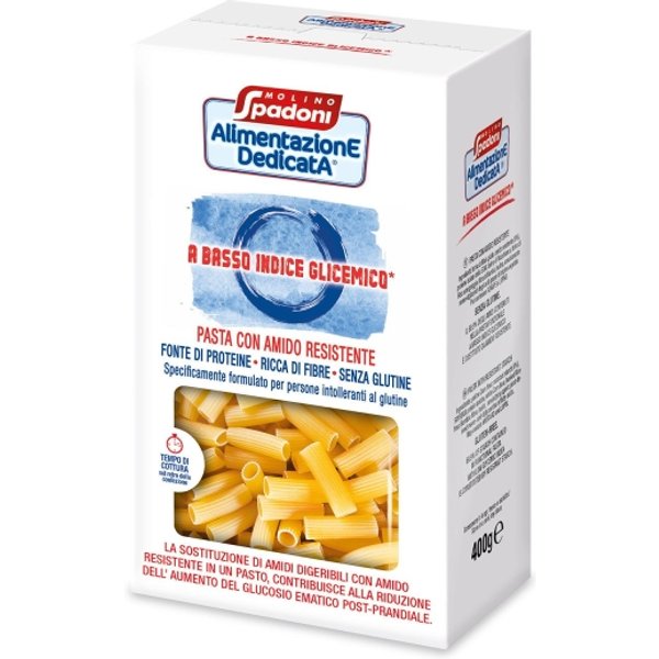 Molino Spadoni Maccheroni - Pasta Senza Glutine A Basso Indice Glicemico 400 Gr-image