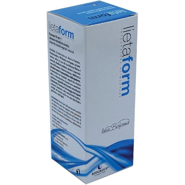 Lietaform Soluzione Idroalcolica 50 Ml - Integratore Ad Azione Tonica Ed Energizzante-image