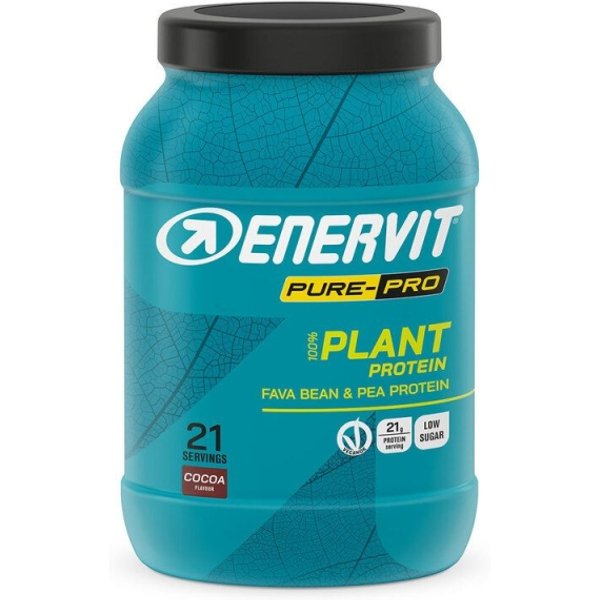 Enervit Pure-Pro Plant Protein Gusto Cacao 630 Gr - Integratore Per Gli Sportivi-image