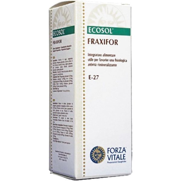 Fraxifor Ecosol 550 Granelli Di Zucchero 25 Gr - Integratore Rimineralizzante-image