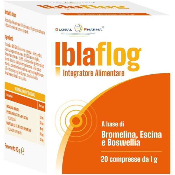 Iblaflog 20 Compresse - Integratore Per La Funzionalità Articolare-image