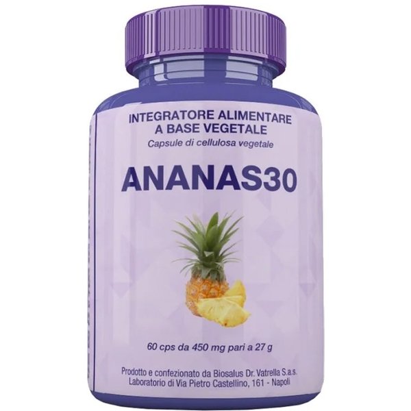 Ananas 30 - Integratore Per La Cellulite 60 Capsule-image