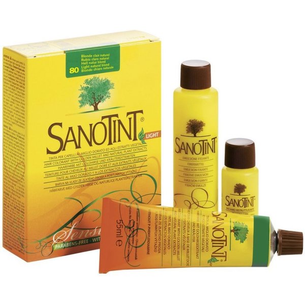 Sanotint Light - Tinta Per Capelli Senza Ammoniaca N. 80 Biondo Chiaro Naturale-image