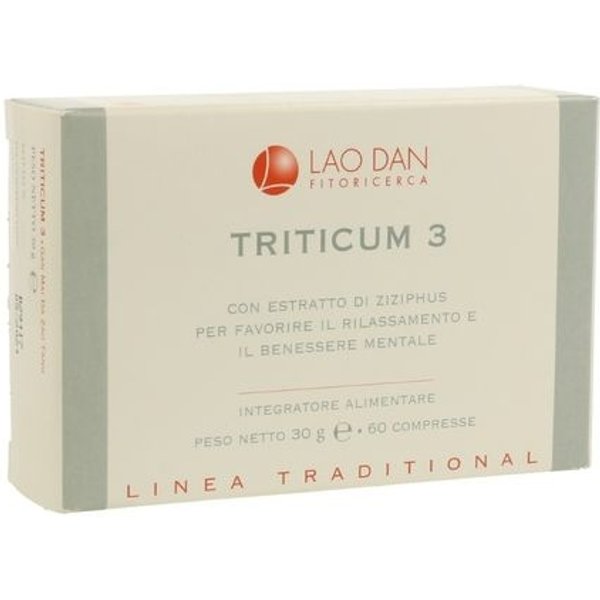 Triticum 3 - Integratore Per Il Rilassamento E Il Benessere Mentale 60 Compresse-image