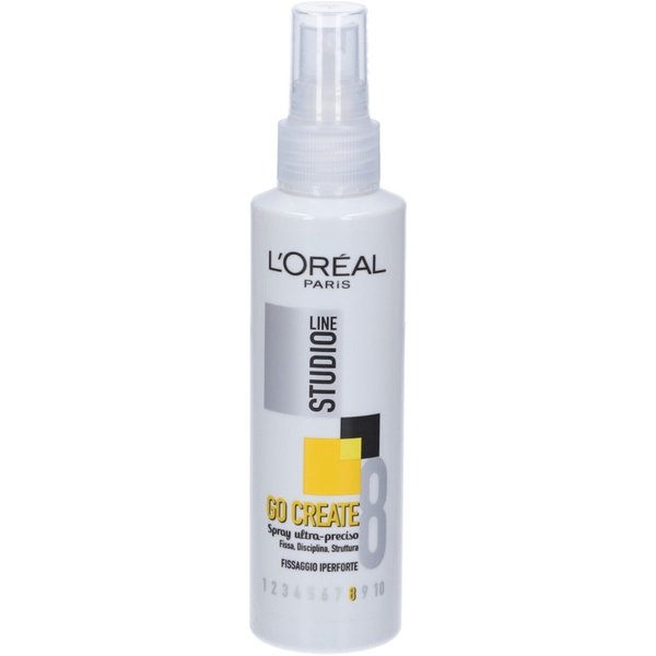 L'Oreal Paris Studio Line Go Create - Spray Fissaggio Iperforte 150 Ml-image
