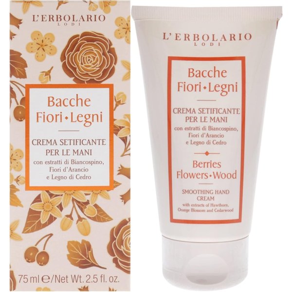 L Erbolario Bacche Fiori Legni - Crema Setificante Per Le Mani 75 Ml-image