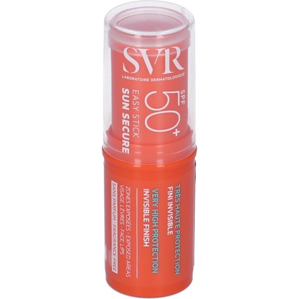 Laboratoires SVR Crema Solare 50+ SPF Easy Stick Sun Secure Protezione Molto Alta 10 Gr-image