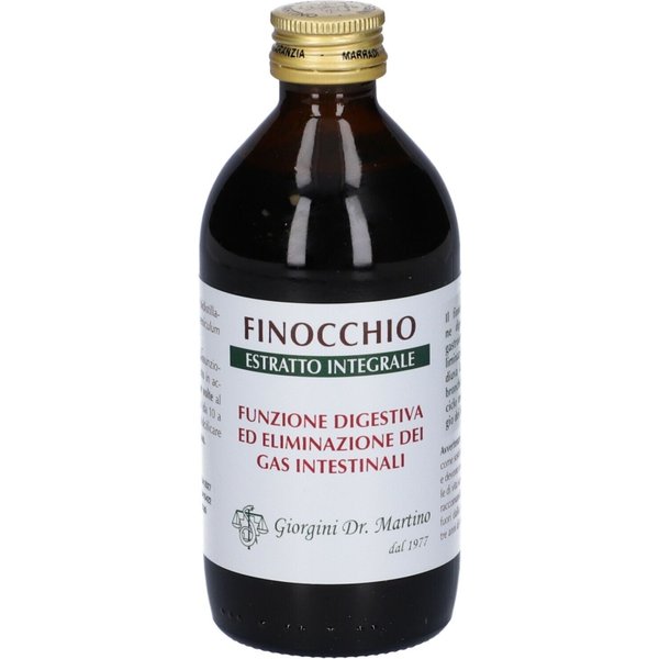 Finocchio Estratto Integrale 200 Ml - Integratore Per La Funzione Digestiva-image
