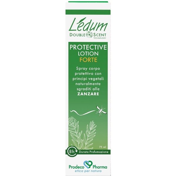 Prodeco Pharma S.R.L. Ledum Ds Protective Lotion Forte - Lozione Protettiva Corpo Anti-Puntura Insetti 75 Ml-image