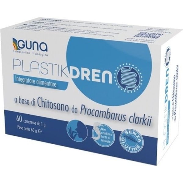 Guna Plastikdren 60 Compresse - Integratore Per L'organismo-image