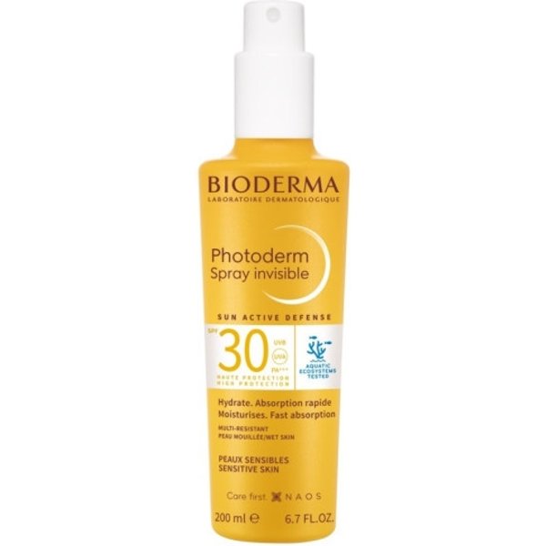 Bioderma Crema Solare 30 SPF Photoderm Spray Invisibile Protezione Alta 200 Ml-image