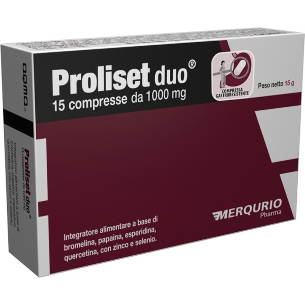 Proliset Duo 15 Compresse - Integratore Ad Azione Antiossidante-image