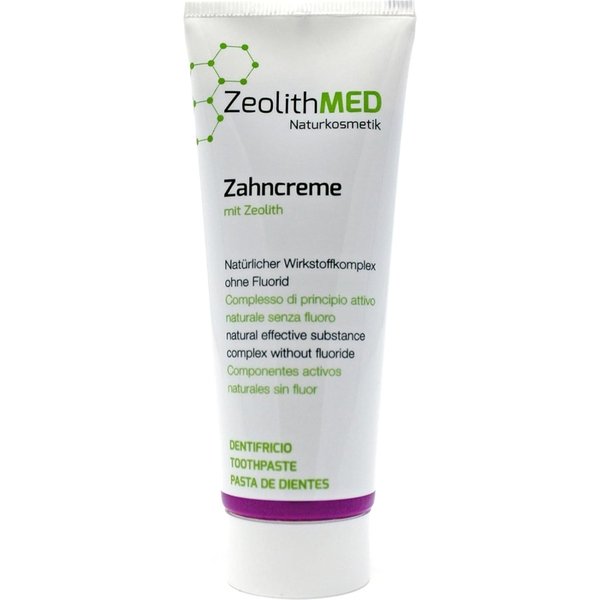 Erbavoglio Production Zeolith MED - Dentifricio Senza Fluoro 75 Ml-image