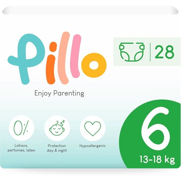 Pillo Premium 28 Pannolini Taglia 6 Xl (13-18 Kg)-image