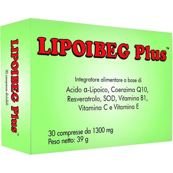 Lipoibeg Plus 30 Compresse - Integratore Antiossidante-image