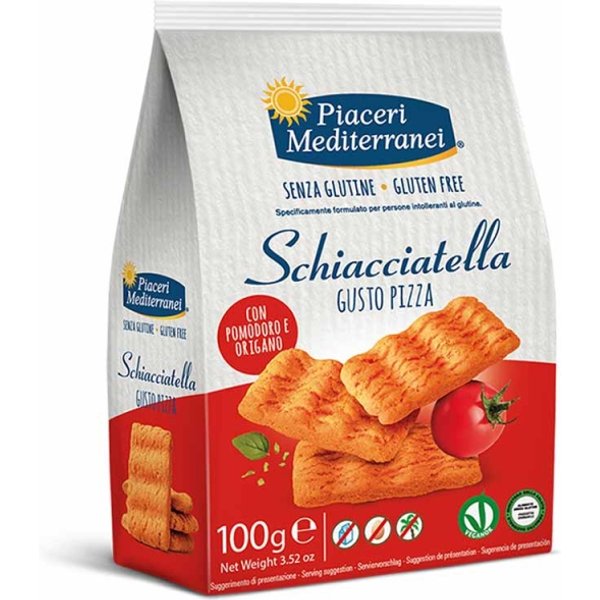 Piaceri Mediterranei Schiacciatella Gusto Pizza Senza Glutine 100 Gr-image
