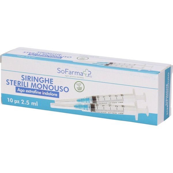 10 Siringhe Sterili Monouso 2,5 Ml-image