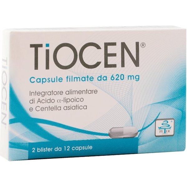 Tiocen 24 Capsule Filmate - Integratore Antiossidante Ed Antiinfiammatorio-image