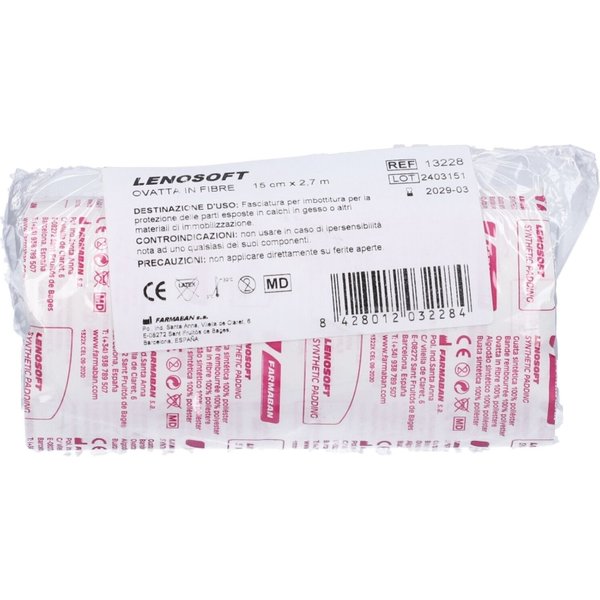 Farmaban Lenosoft - Ovatta Sintetica Latex Free 15 Cm X 2,7 M-image