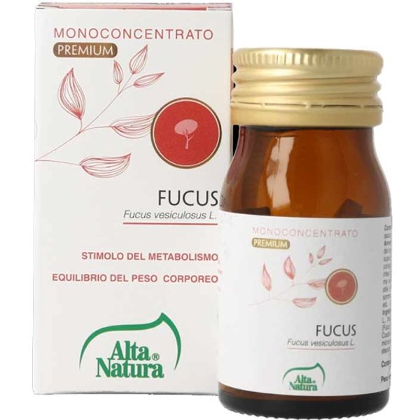 Alta Natura Terranata Monoconcentrato Premium Fucus 50 Compresse - Integratore Per Il Metabolismo Dei Lipidi-image