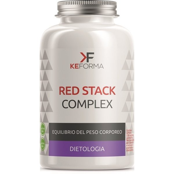 Keforma Red Stack Complex 90 Capsule - Integratore Per L'equilibrio Del Peso Corporeo-image