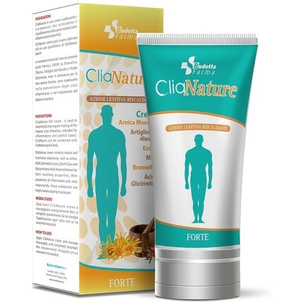 Clianature Forte - Crema Coadiuvante Infiammazioni E Dolori Muscolari 100 Ml-image