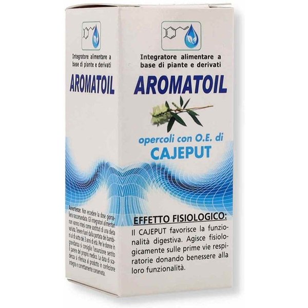 Aromatoil Cajeput 50 Opercoli - Integratore Per La Digestione E Le Vie Respiratorie-image