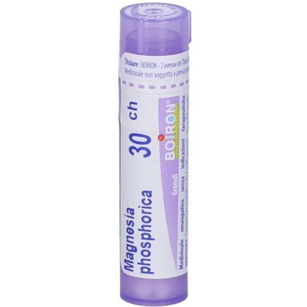 Boiron Magnesia Phosphorica 30Ch - Rimedio Omeopatico 4 Gr Granuli Multidose-image