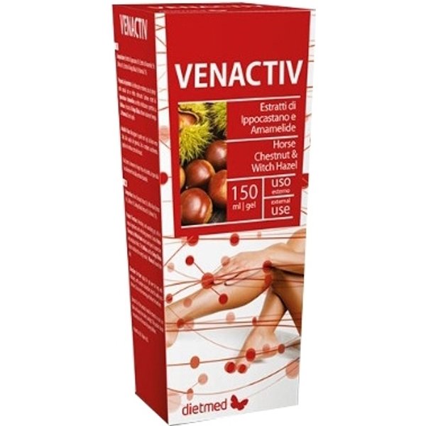 Dietmed Venactiv Gel Rinfrescante Nutriente Per Gambe Leggere 150 Ml-image