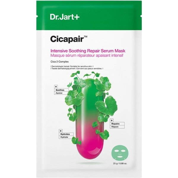 Dr.Jart+ Cicapair Intensive Soothing Repair Serum Mask - Maschera Siero Lenitiva Riparatrice Idratante 25 Gr-image