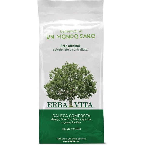 Erbe Officinali Galega Composta Tisana 100 Gr - Integratore Per L'allattamento-image