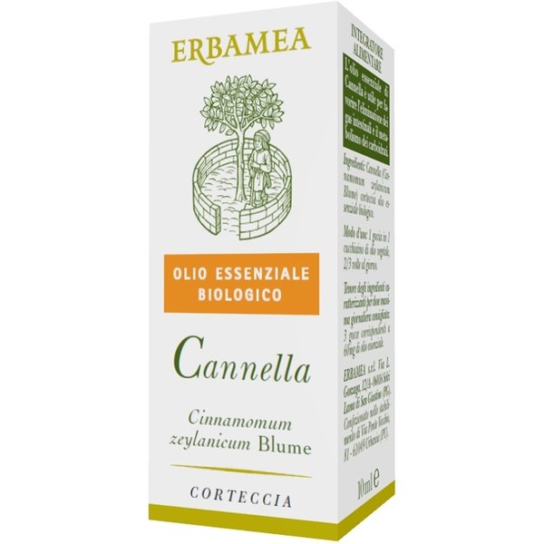 Erbamea Cannella Olio Essenziale Biologico 10 Ml-image