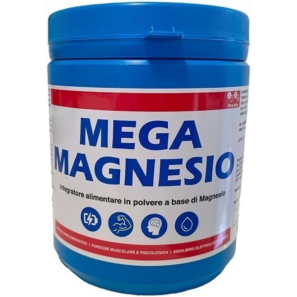 Mega Magnesio 300 Gr - Integratore Per Stanchezza, Affaticamento E Metabolismo Energetico-image