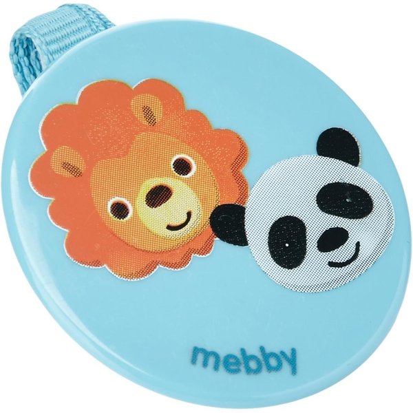 Mebby Clip Portasucchietto Colore Blu Con Disegno Animali-image
