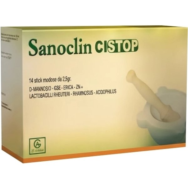 Sanoclin-Cistop 14 Stick - Integratore Per Le Vie Urinarie-image