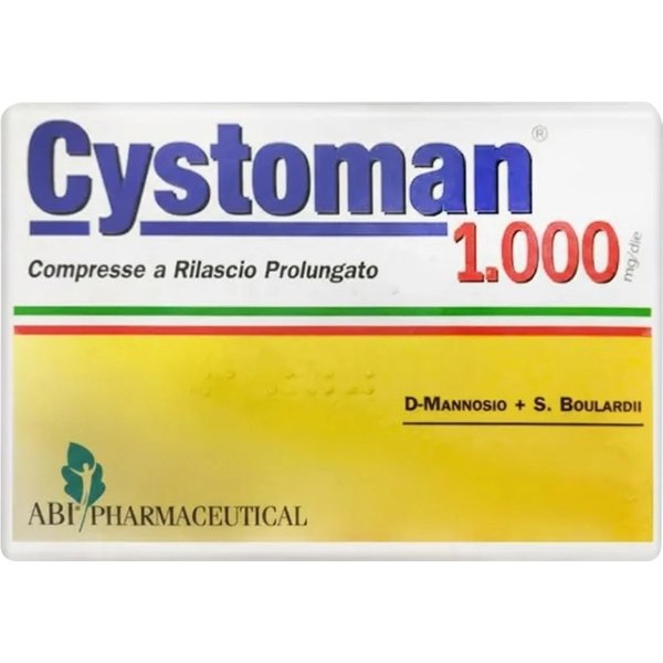 Cystoman 1000 - Integratore A Base Di D-Mannosio 12 Compresse-image