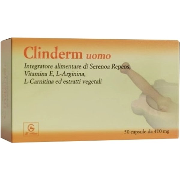 Clinderm Uomo 50 Capsule - Integratore Per L'ipertrofia Prostatica-image