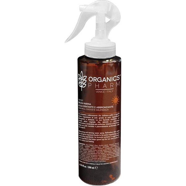 Organics Pharm Brezza Marina - Acqua Idratante E Abbronzante Per Corpo E Capelli 200 Ml-image